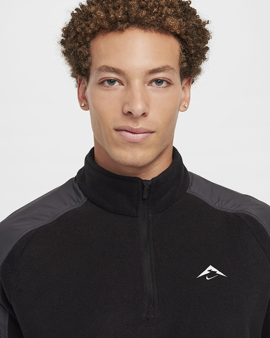 Nike polar fleece half zip online